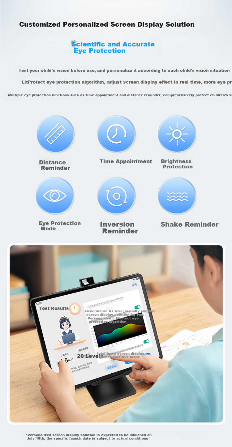 BBK AI Learning Machine S10 【New Release】AI Contextual Learning Super AI Xiaobu All-Age All-Subject Student Tablet 14.2-inch Eye Protection Large Screen 8+256GB 15