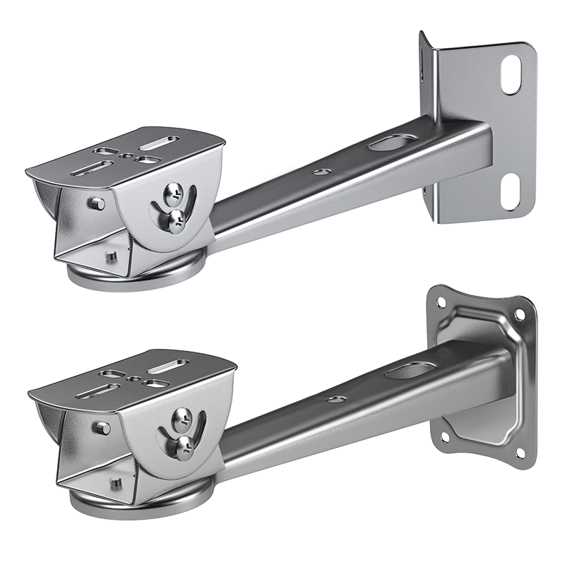 COMPCCTV COMPCCTV 304 Stainless Steel Surveillance Bracket, Camera Explosion-Proof Gun Mount, Thickened Universal Wall-Mounted Clamp, Outdoor Duck-Bill Mount