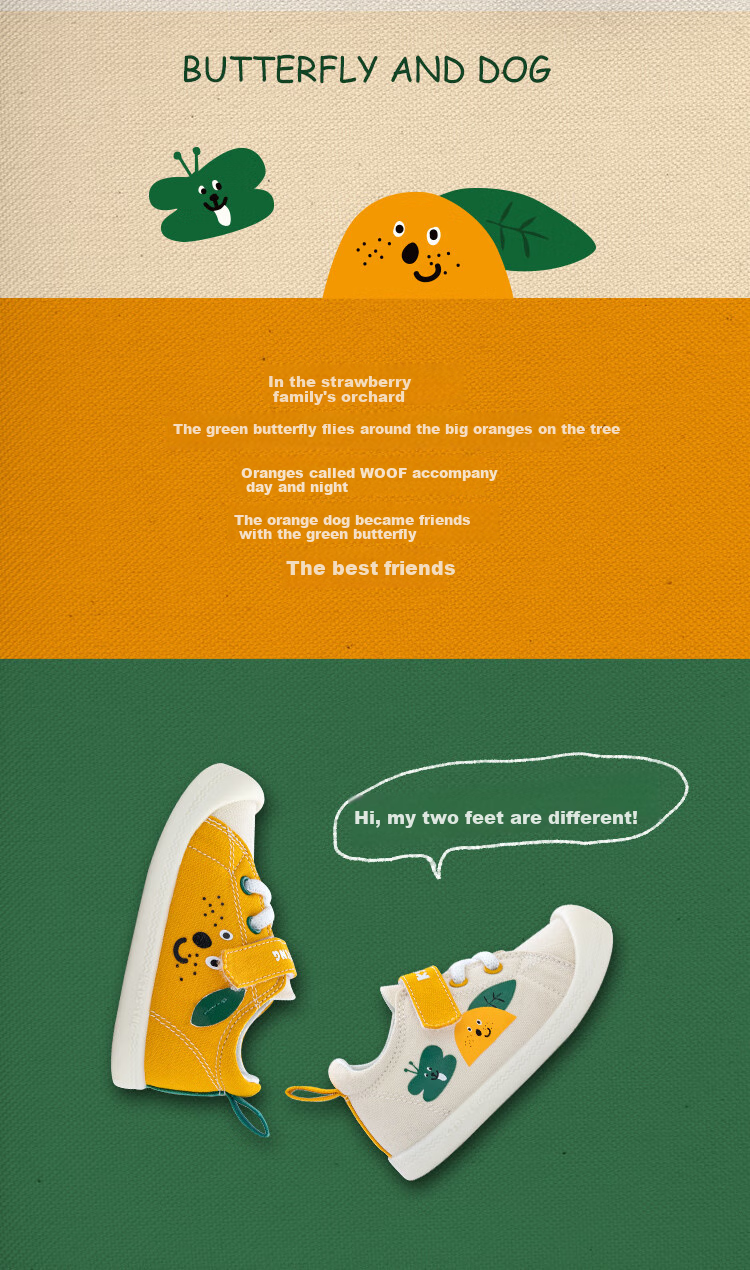 Kids.ing Cadix Baby Canvas Shoes, Spring Season Boys Girls Toddler Children Soft-Soled Duck Shoes, Preschool Cloth Shoes, Orange, Size 27 1