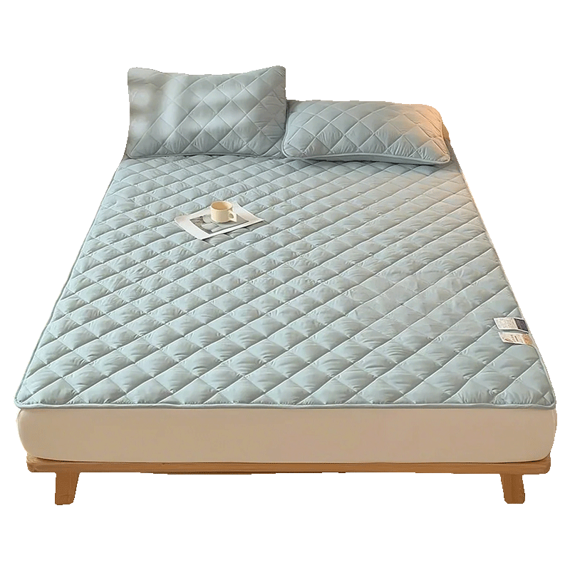Grace Class A Antibacterial Soybean Mattress, Home All-Season Non-Slip Foldable, Misty Blue, 1.8*2 Meter Bed