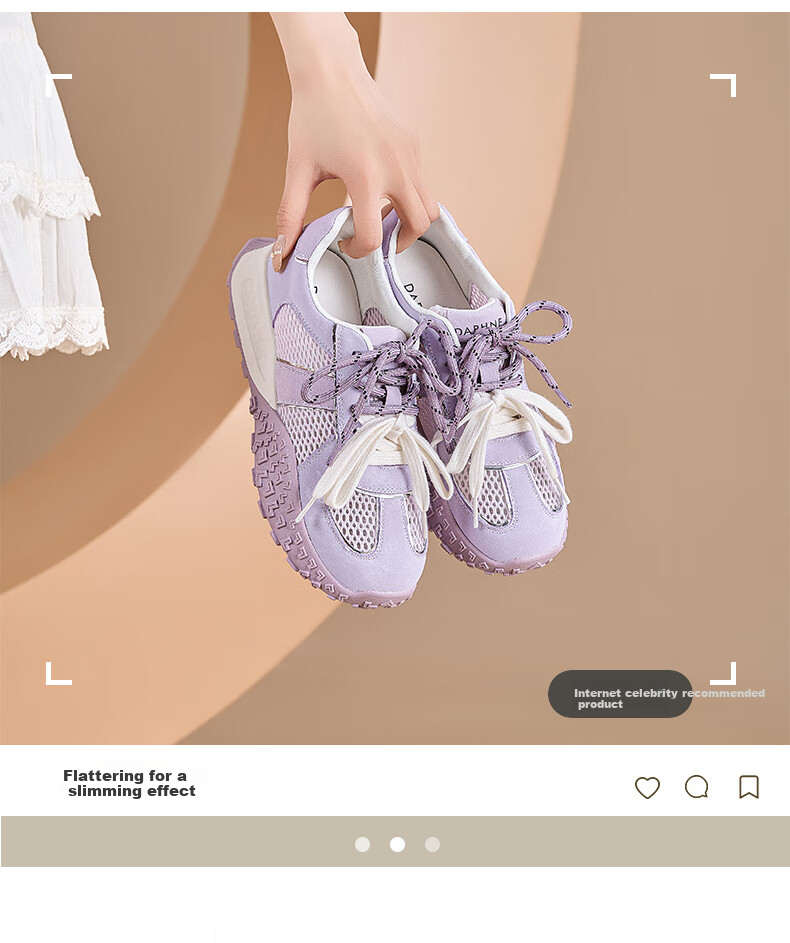 DAPHNE, Popular Classic Dexun Shoes for Women, Casual Shoes, 2026 New Summer Style, Comfortable Soft-Soled Forrest Gump Sneakers 5