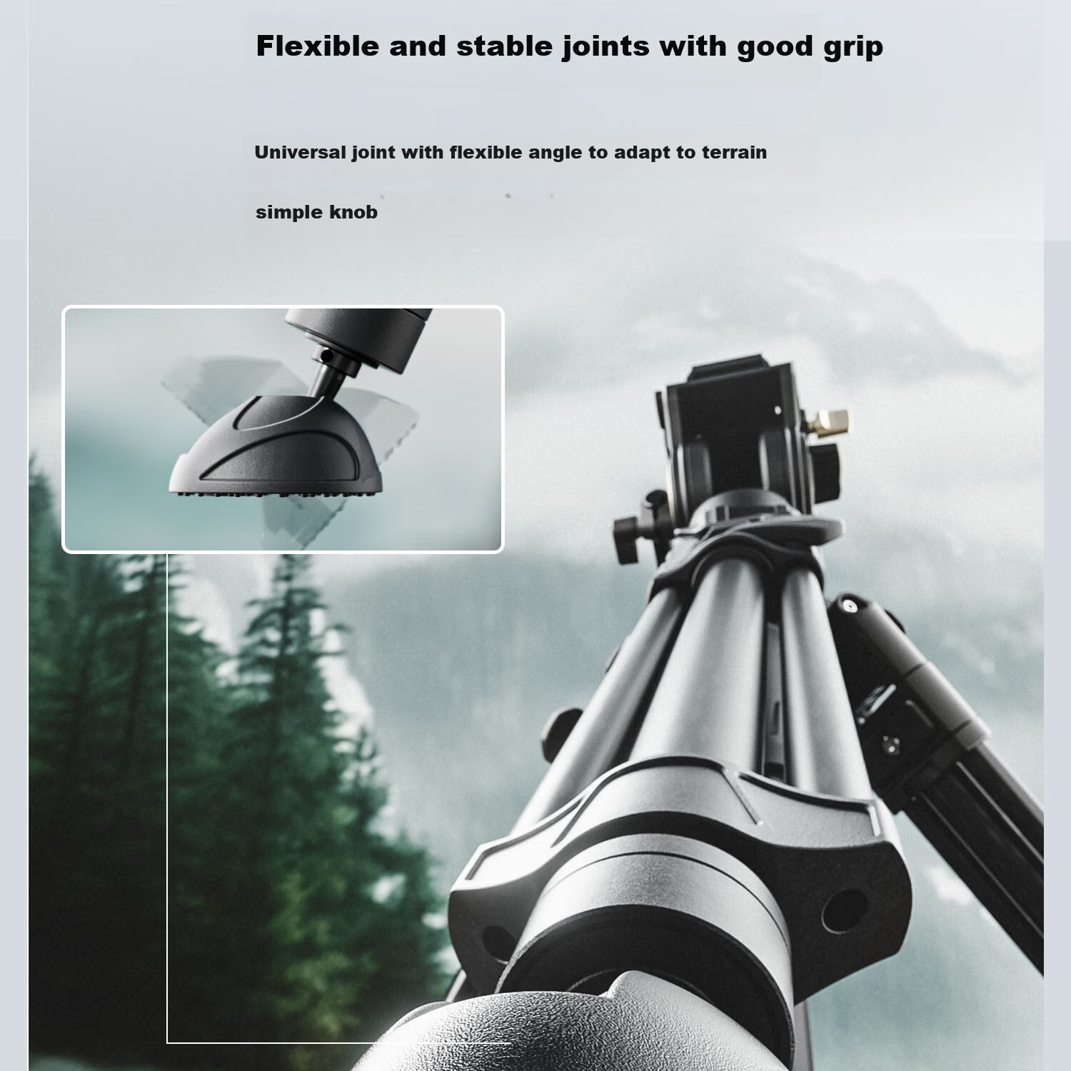 SmallRig 4420 AD-50 Carbon Fiber Tripod, Professional Lightweight Camera Birdie Stand, Hydraulic Damping Ball Head Support, Arm, Portable Photography Live Streaming Aluminum Alloy Tripod 8