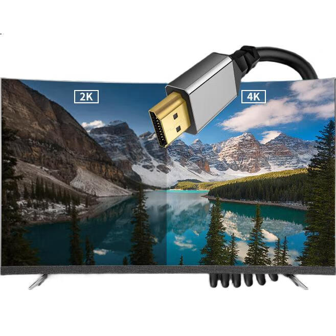 Кабель MM Spring HDMI 2.0, 4K HD, 0.5 метра, алюминиевый корпус