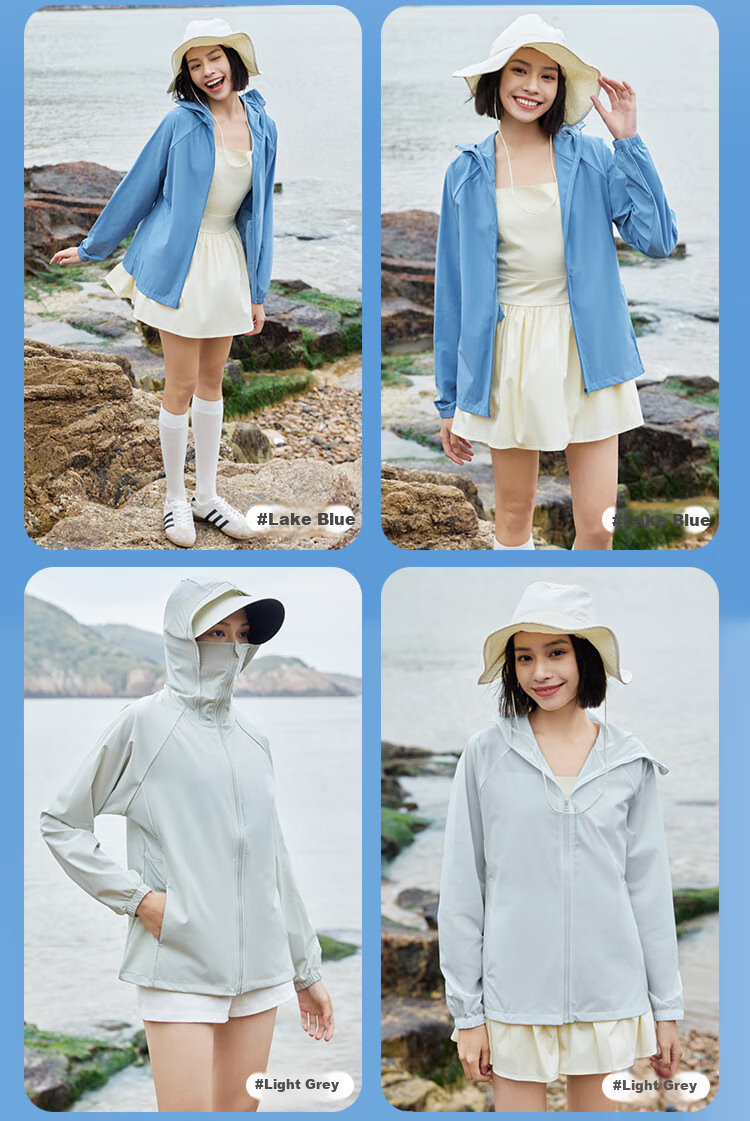 Xiongmaoxiangban Ice Silk Sun Protection Clothing for Women And Men, UV-Resistant, Summer 2025 New Style, Loose-Fitting Breathable Thin Sun Protection Garment for Both Sexes 12