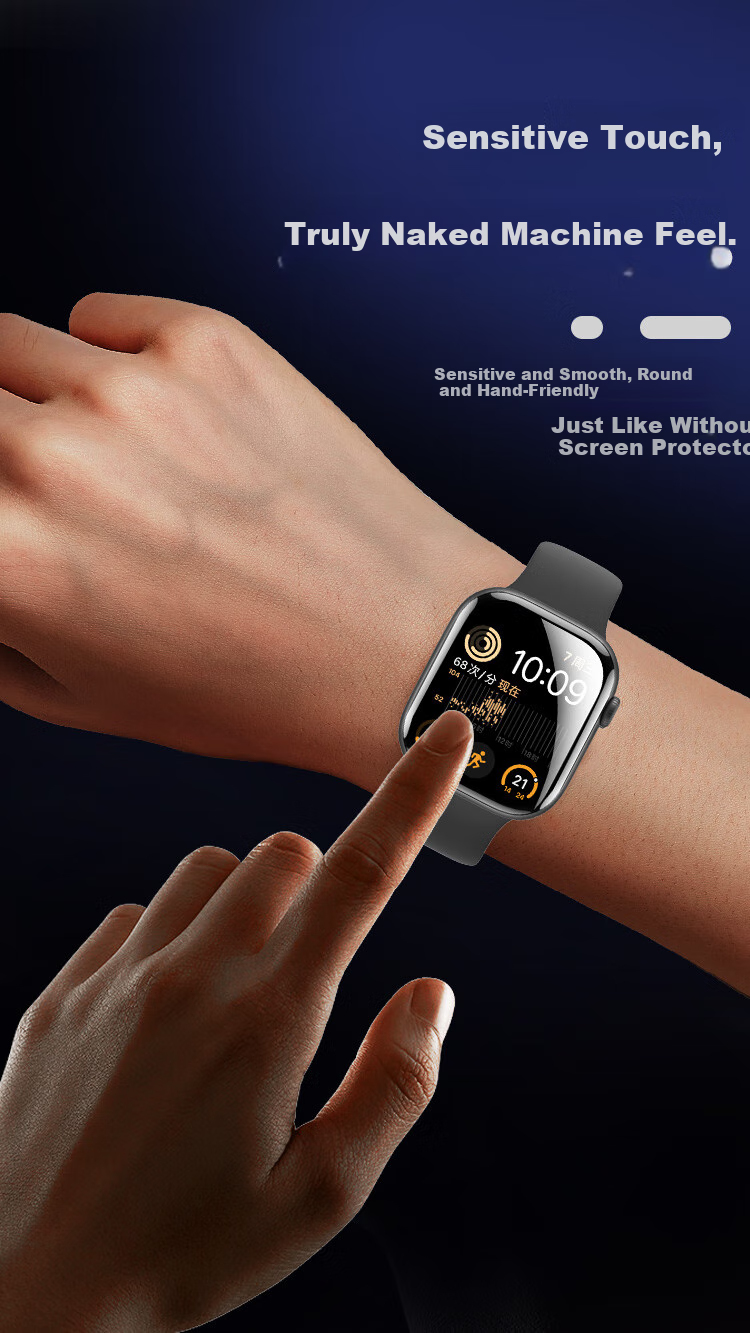 Freeson Screen Protector for Apple Watch Series 11/10, High Definition Film for S11/S10 Smartwatch, Ultra-Thin Full Screen Anti-Scratch Protective Film [2-Pack] 46mm 2