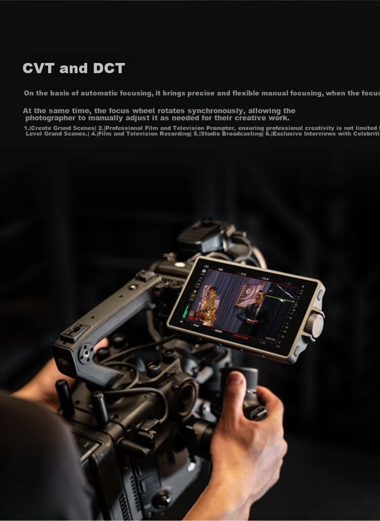 DJI Ronin 4D-8K Kit, Full-Frame Four-Axis Cinema Camera, Professional Film Camera, Cinematic Image Quality, LiDAR Auto Focus 12