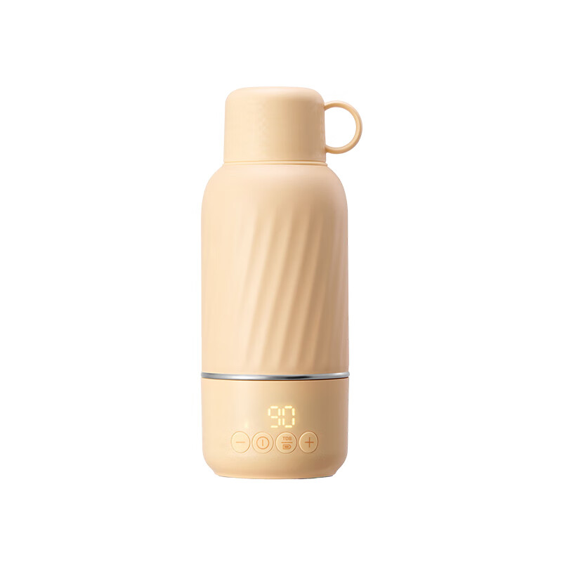 YEEHOO Wireless Constant Temperature Kettle, Portable for Outdoor Use, Children's Milk Preparation And Formula Mixing, Thermos Cup, 500ml, 8275