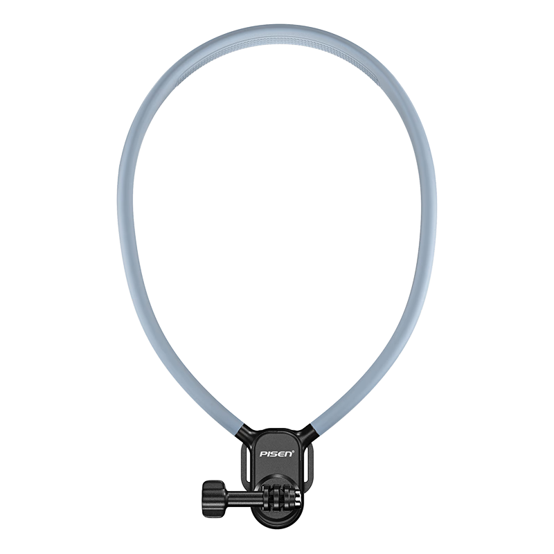 Pisen Neck Strap Mount, Compatible with DJI Action 6/5 Pro/4/3, GoPro 13/12, Insta360 Ace Pro 2 Action Cameras, Outdoor Cycling POV Shooting