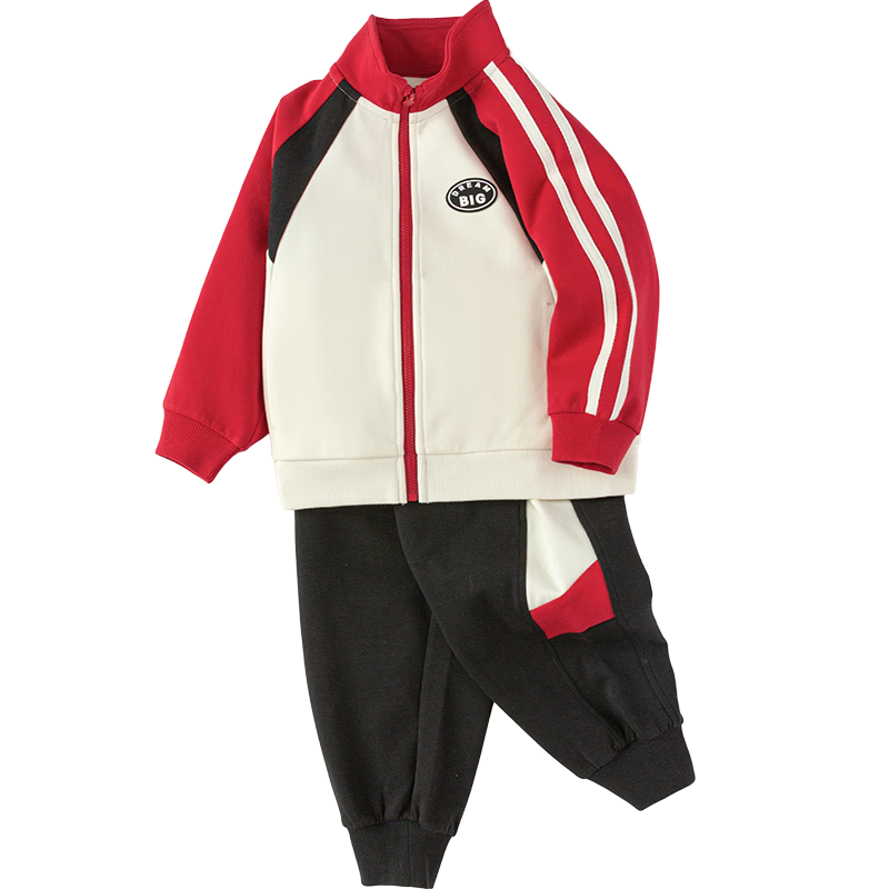 BALABALA Balaone Children's Outfit, Boys And Girls Baby Long-Sleeve Autumn Academic Style Comfortable 208325104204