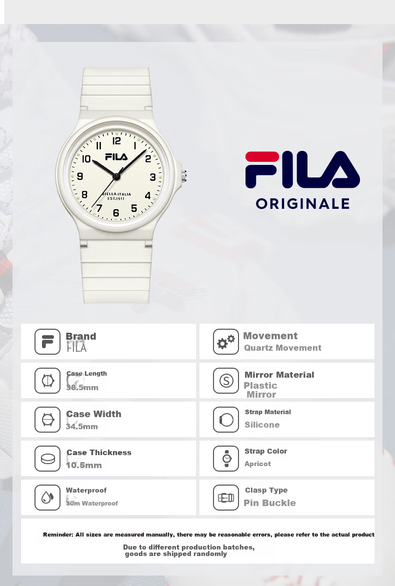 FILA Student Watch for Middle And High School Boys And Girls, Mechanical Exam Watch, Children's Watch, Gift for Middle School Entrance Exam, Model 6586-006 9