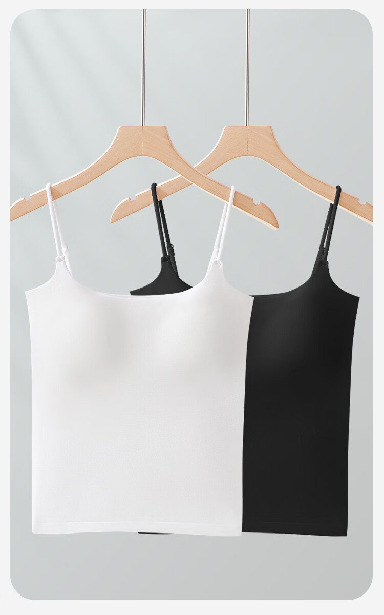 Urban Beauty [No Bra Needed] Padded Camisole Tank Top for Women, Stylish Outerwear and Innerwear, Beautiful Back Bra Underwear 4