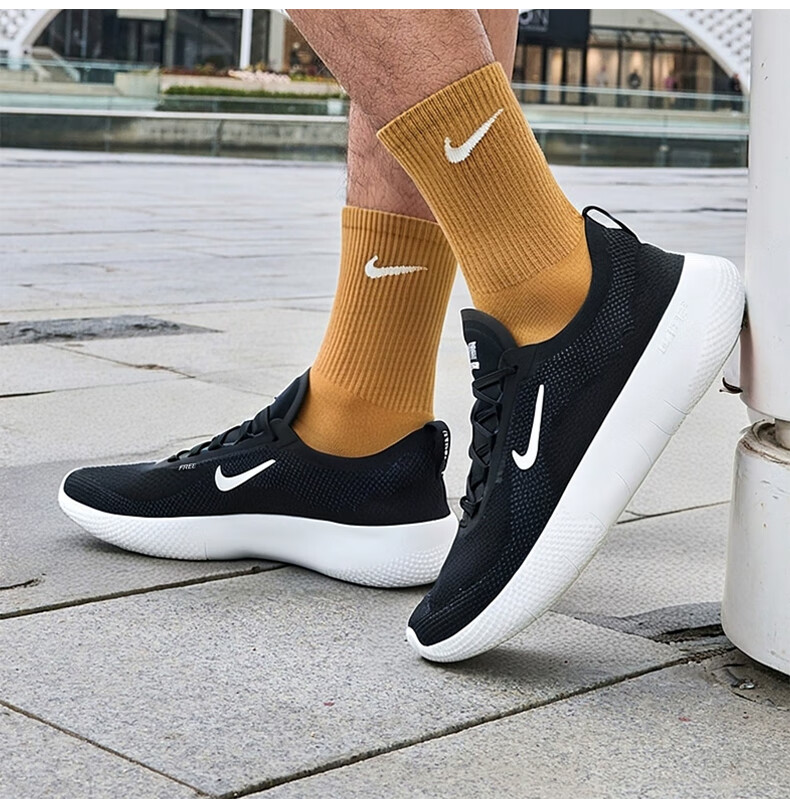 NIKE Men's Training Shoes, FREE 2025 Sneakers, HF1078-002 Black And White, Size 43 2