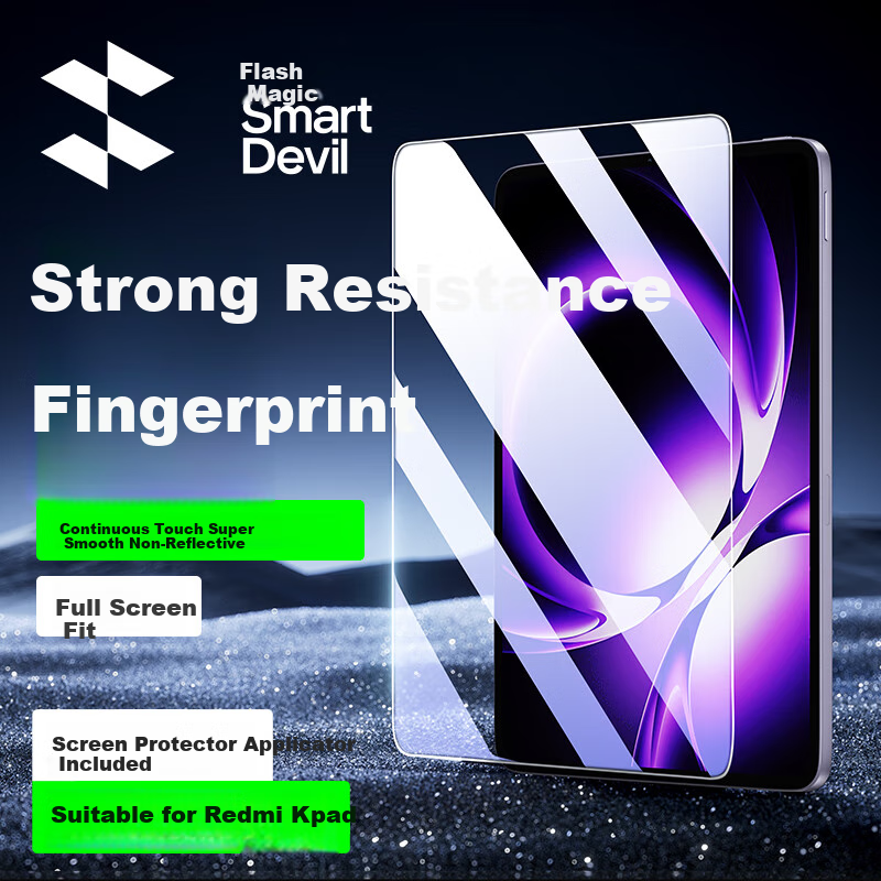 Защитное стекло SmartDevil для экрана планшета Redmi KPad 8.8 дюйма (2025), полноэкранное HD-покрытие, защита от отпечатков пальцев