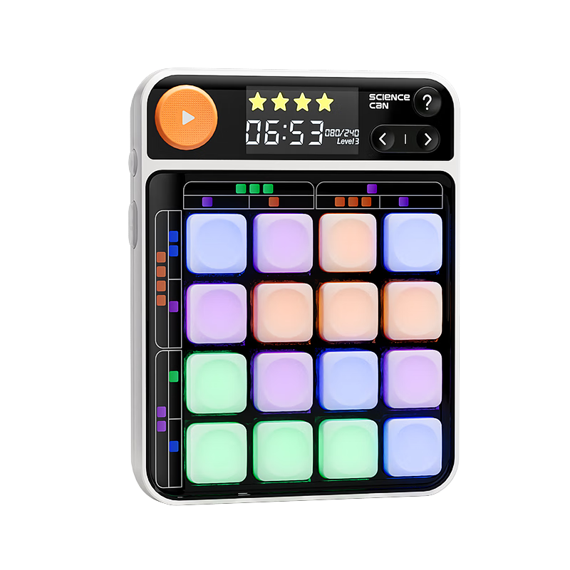Science Can Intelligent Square Children's Holiday Gift for Boys And Girls Aged 3-8, Math Logic Training Educational Toy Birthday Present