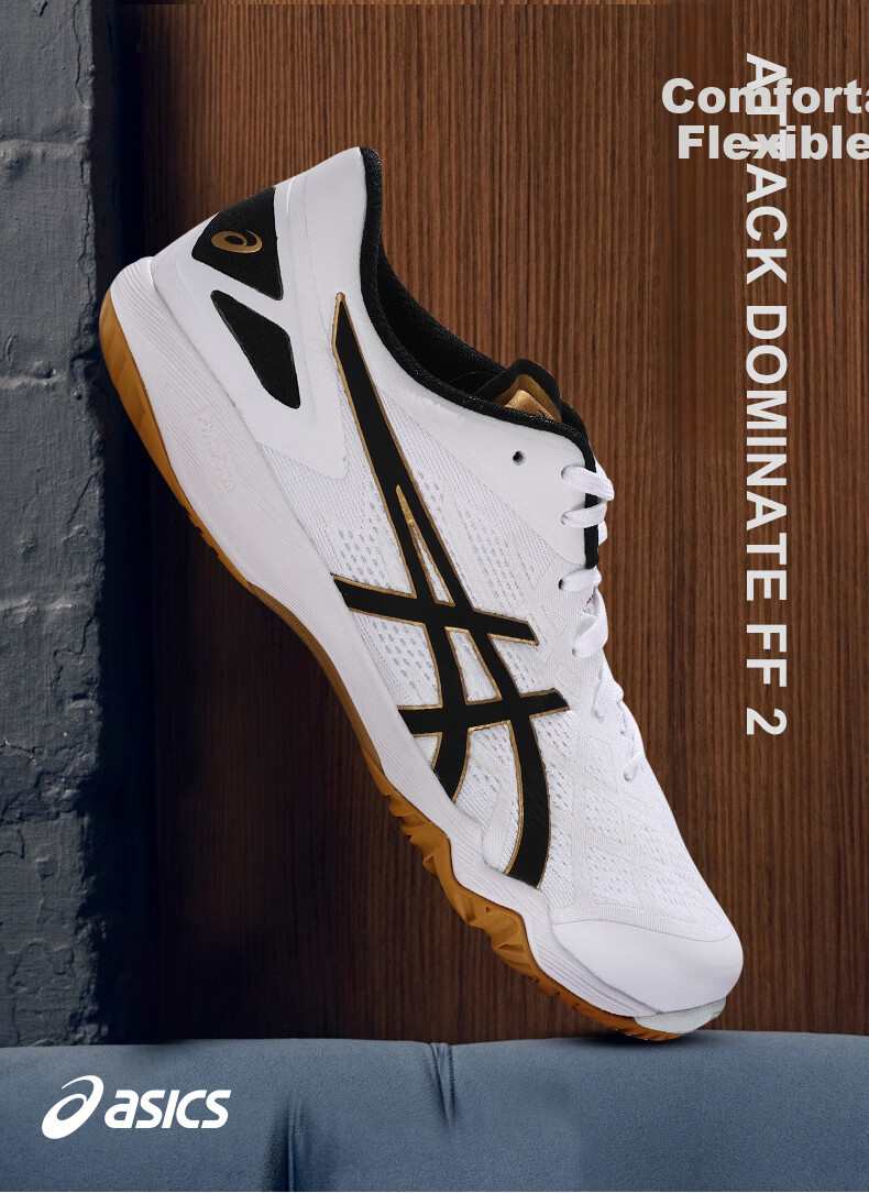ASICS DYNAFEATHER 1073A064-101 Table Tennis Indoor Sports Shoes Size 40.5 9