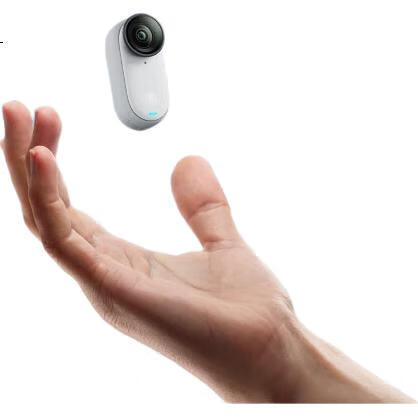 Экшн-камера Insta360 GO 3S 4K, водонепроницаемая, с функцией стабилизации, для велоспорта и влогов, 128 ГБ, белый