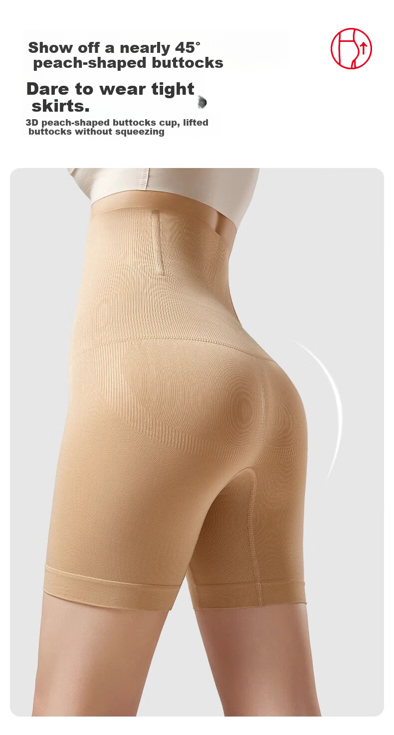 FitonTon Ultra-High Waist Tummy Control Pants, Postpartum High-Waist Butt-Lifting Underwear, Shaping Body-Shaping Pants, Stomach-Reducing Lifting Pants for Wome 6