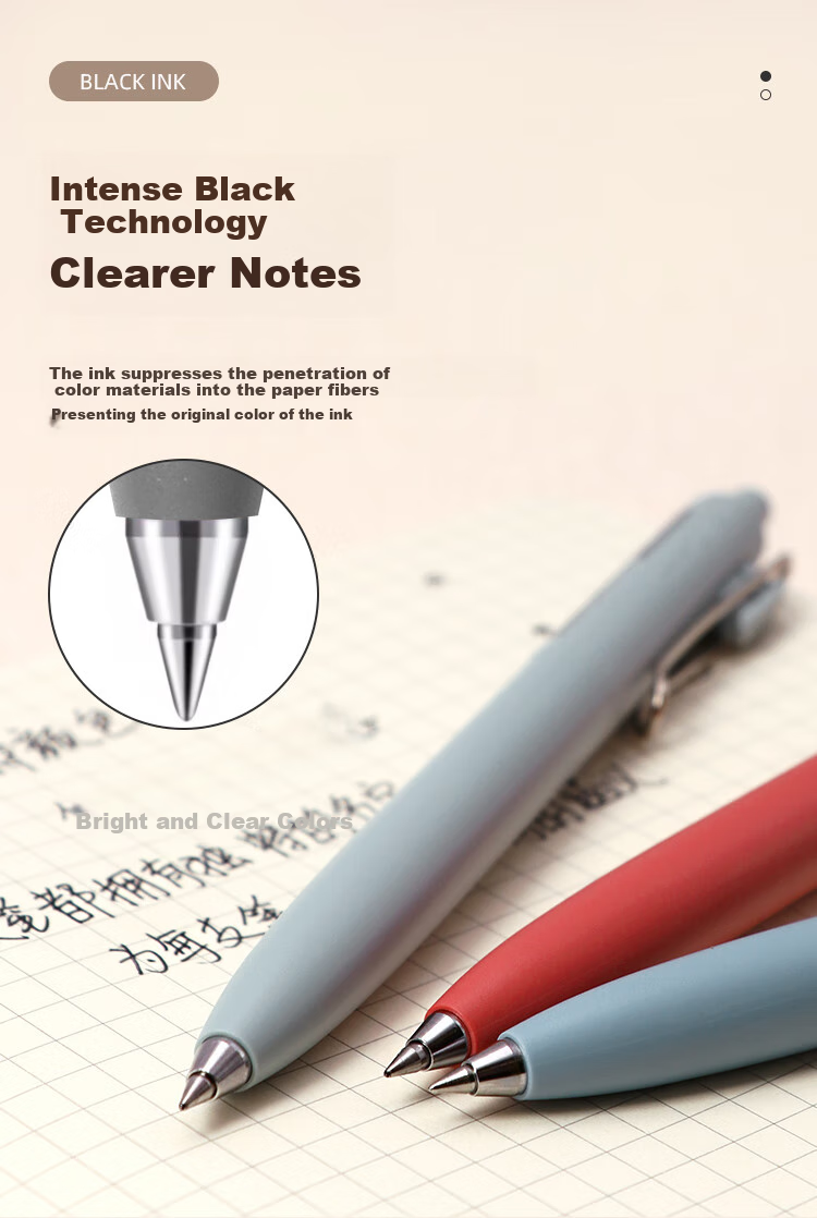 Uni-Mitsubishi Uni-Ball One Series, Small Concentrated Core Second Generation Blue Gel Pen, Aesthetically Pleasing 0.5mm Signing Pen, UMN-SF 5 Pcs 7