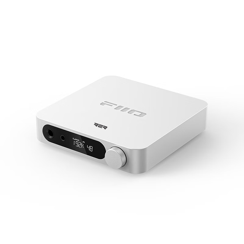 FiiO K11 R2R Resistor Network Desktop DAC Headphone Amplifier DSD Decoder Integrated Headphone Power Amplifier HiFi Decoder Compatible with PS5 Switch Silver