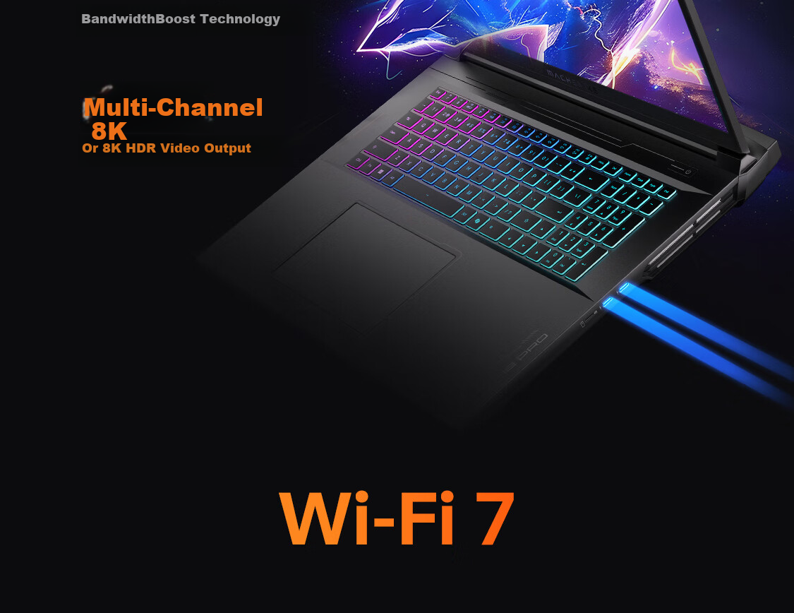 MACHENIKE Sunlight 18 Pro [RTX5080 Subsidies], 18-Inch Flagship AI Office Gaming Laptop (Core Ultra9 275HX 240Hz 32GB 2TB) 18