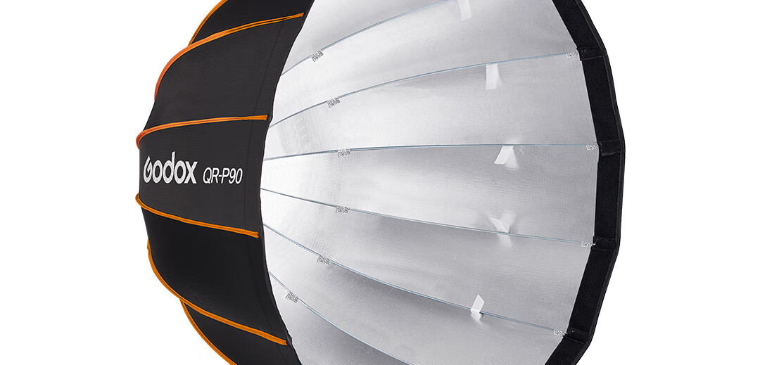 Godox QR-P90, 90cm Deep Parabolic Softbox, Portable, Quick-Install for Outdoor Photography, Soft Light Cover 2