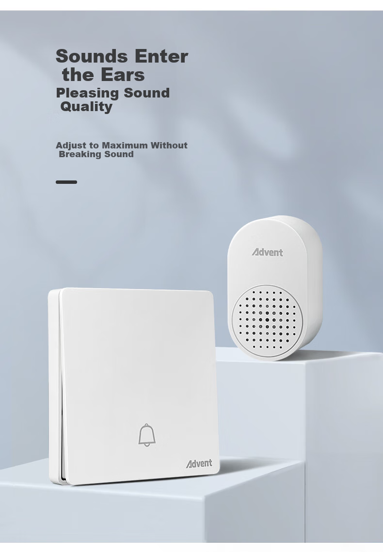 Advent FH861 Transmitter Wireless Doorbell Self-Generating with Individual Button (Cannot Be Used Separately) 10