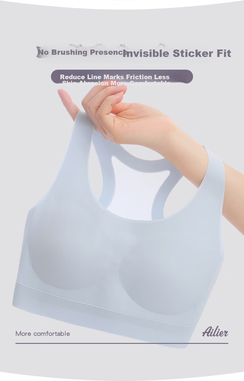 Ailier &ouluola Girls' Underwear, for Puberty Ages 12-16, Student Teenage Girls' Camisole, 6251 White, XL 5
