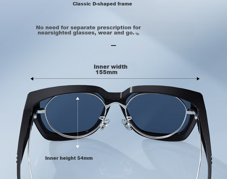 One&one [Can Be Fitted with Prescription Lenses] Polarized Sunglasses, Lightweight, Unisex, UV Protection, for Driving, Night Vision Glasses 22