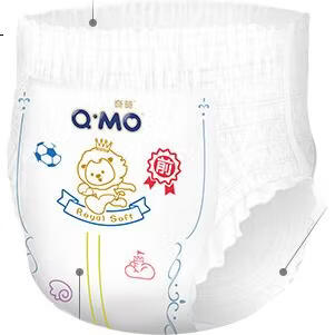 Подгузники-трусики Q-MO Royal Cloud-Soft XXXL, 34 шт. (≥17кг), экстра-большие, эластичные, дышащие