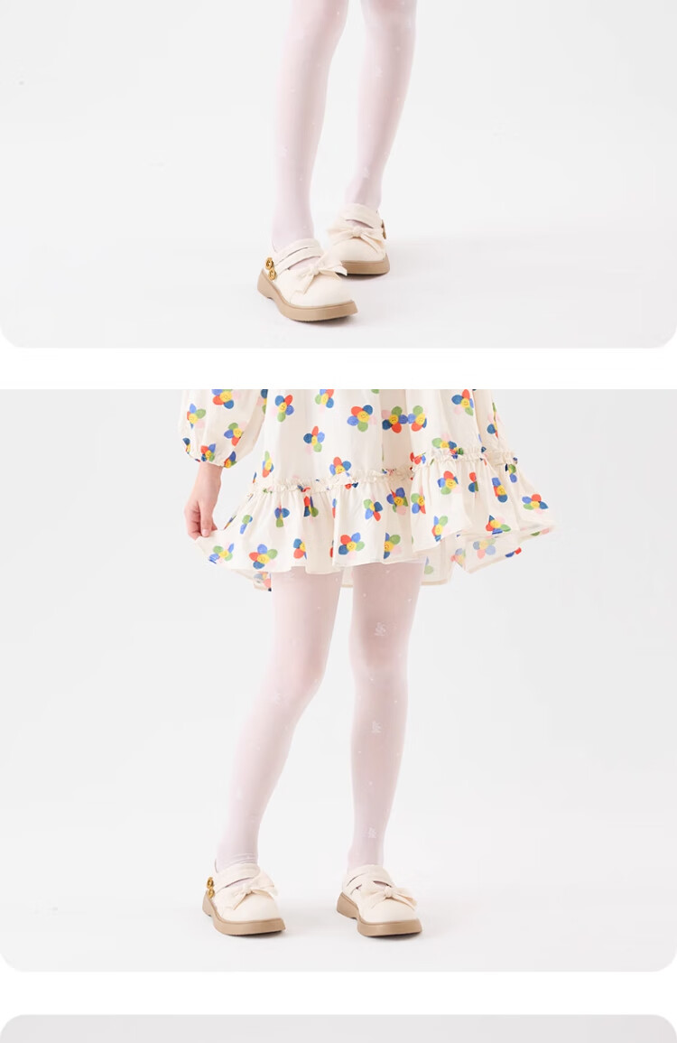 Langsha Children's Summer Thin White Anti-Mosquito Dance Tights Baby Leggings Spring Autumn Ultra-Thin Girls Pantyhose 20