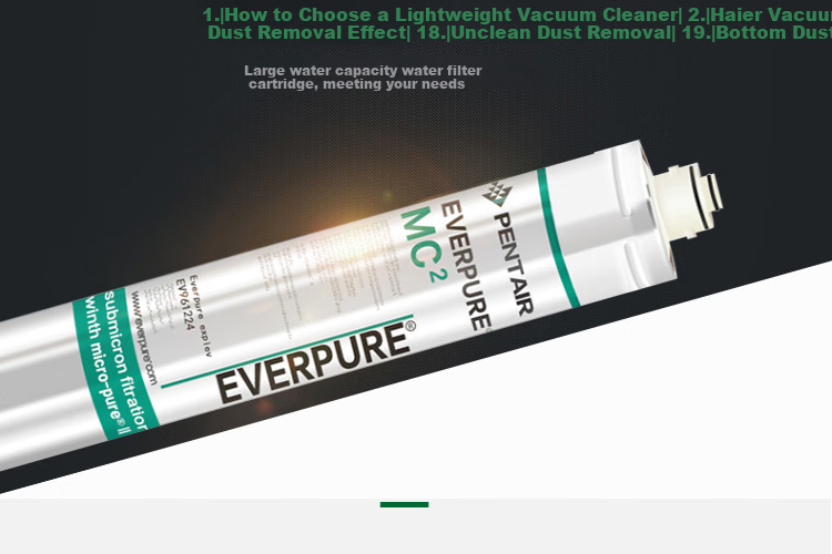 Everpure Coffee Shop/Milk Tea Shop/Chinese Restaurant Direct Drinking Filter Zero Wastewater 5.1L/min 5100L Water Production Commercial Water Purifier MC2 Triple High-End Model 7