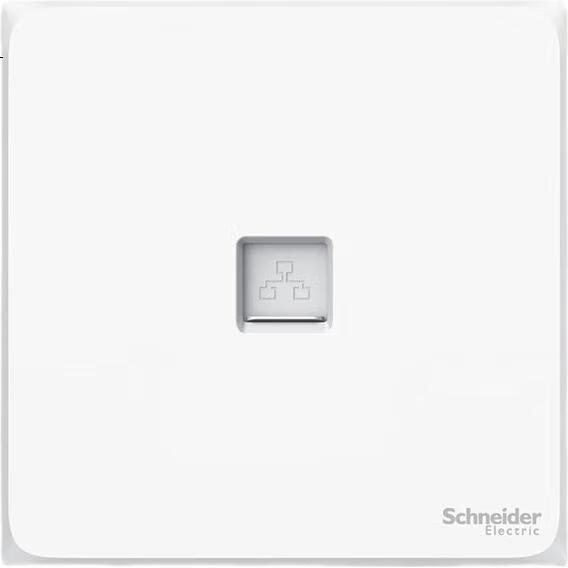 Розетка компьютерная Schneider Electric 86-Type, Категория 5e, Cream White