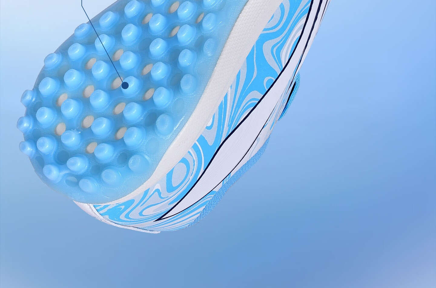 Li-Ning Men's Football Shoes TF Turf Studs Adult Youth Student Professional Training Competition Sports Non-Slip Breathable Cleats Size 42 12