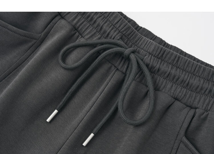 Demana Comfort Stretch Air Layer Set Autumn Hooded Drop Shoulder Waist-Drawn Sweatshirt Elastic Waist Wide-Leg Pants Women's Two-Piece Set 3
