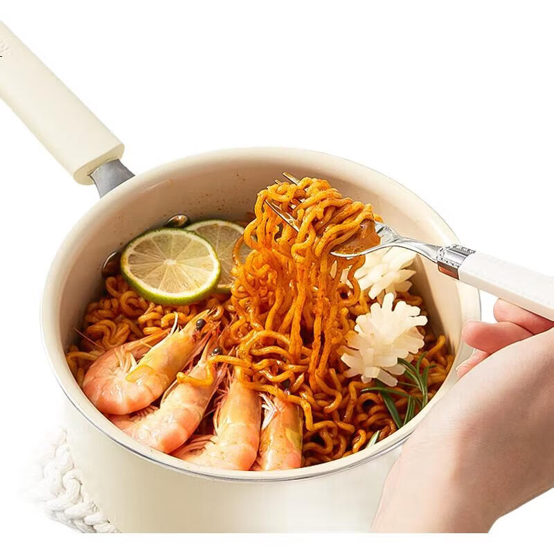 Керамический суповой горшок REDCHEF с паровой вставкой, 18 см, для дома, с длинной ручкой, для тушения, супов, каш, совместим с индукционными и газовыми плитами