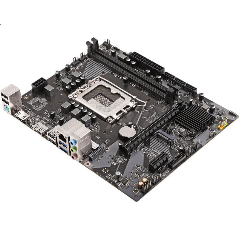 Материнская плата ONDA H610E-B для процессоров Intel LGA 1700, DDR4, M-ATX, с поддержкой SATA и M.2 NVMe, HDMI/DP