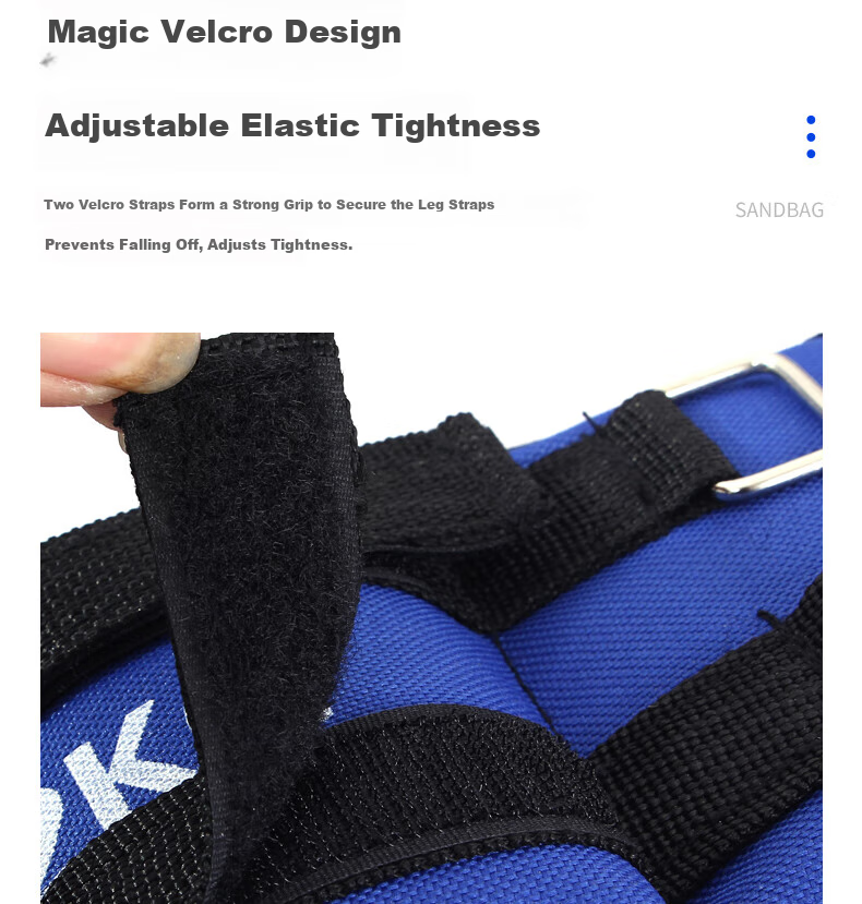 Huashimeng Weighted Leg Sandbags for Running, Dance, Strength Training, Specialized Equipment for Ankle, Invisible Wrist And Leg Exercises 7