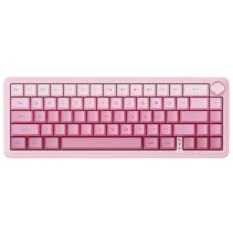 AUSDOM Zeus68 Magnetic Switch Keyboard RT E-Sports Gaming Custom Mechanical Keyboard with Knob Wired for VALORANT Zijiang Ace68 Key-Zeus 68 Kaihua Star Magnetic Switch
