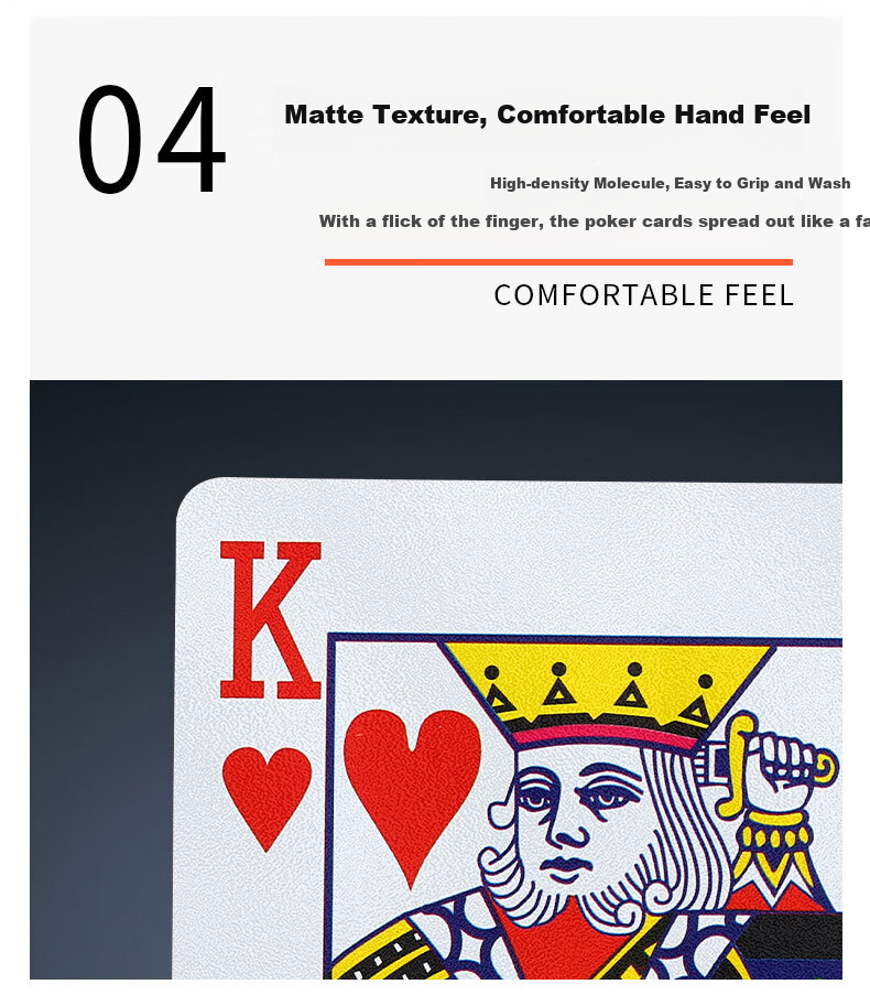 Miaoji Guandan Special Playing Cards, PVC High-End Gift Box, Waterproof Frosted Design, Luxury Gold Edge, 10 Decks Gift Box Set 5