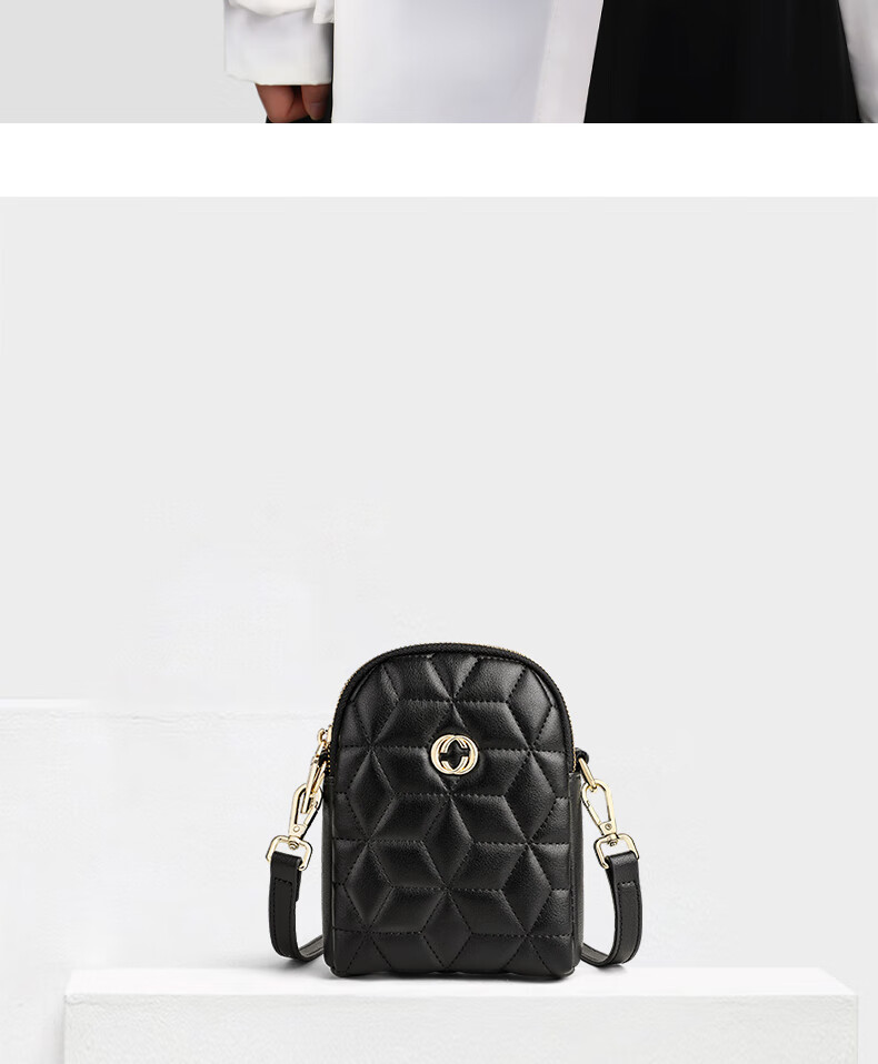 Aiqinghai Leather Crossbody Bag for Women, Versatile Luxury Brand Handbag, Practical Birthday Mother's Day Gift for Mom 4