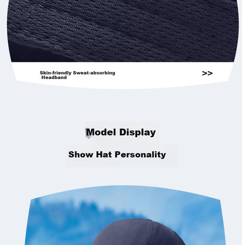 RED DRAGONFLY Sun Protection Hat for Men, Summer Outdoor Baseball Cap, Casual Breathable Sun Hat, Sports Fishing Sunshade Hard Top Visor Cap 17