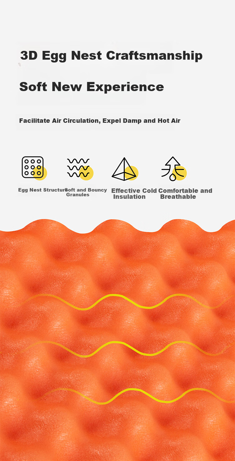 TAN XIAN ZHE Automatic Inflatable Mattress Portable Outdoor Camping Hiking Tent Sleeping Pad Lightweight Air Cushion Ground Mat 1