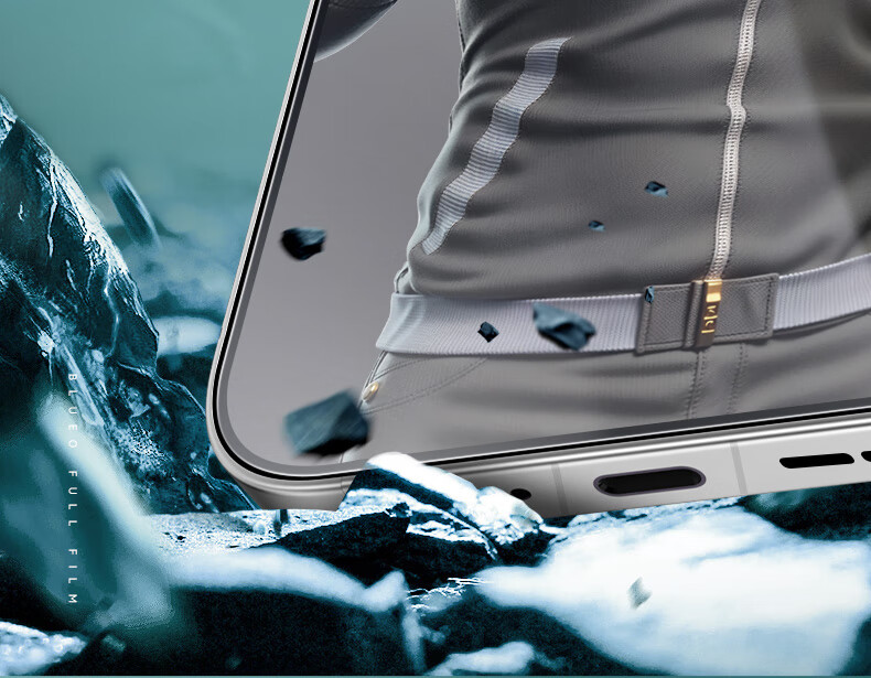 BLUEO Screen Protector for OPPO Reno14, High-Definition Tempered Glass Film, Shatterproof And Wear-Resistant Phone Protective Film 7