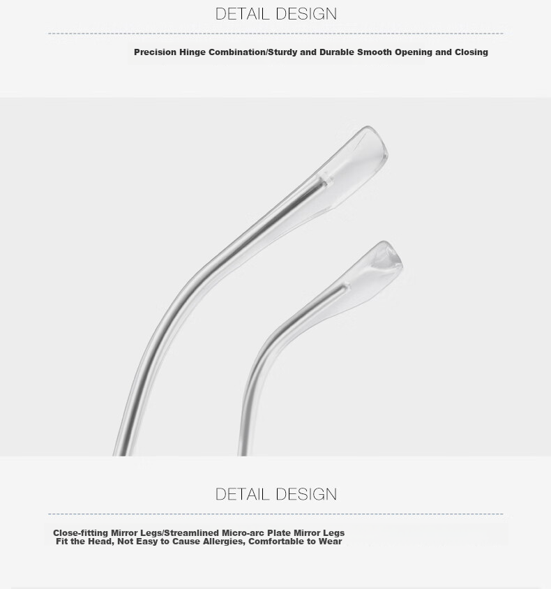 LOHO Large Frame Anti-Blue Light Glasses for Nearsightedness, Customizable Prescription, Women's Frames with High-End Feel, Unique, Face-Slimming, Bare-Faced, Five-Fold 13