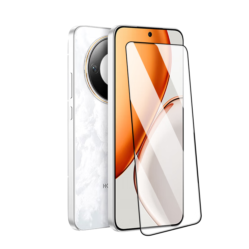 Защитное стекло Smorss для Honor X70, полноэкранное, черная рамка, HD, защита от отпечатков пальцев, ударопрочное