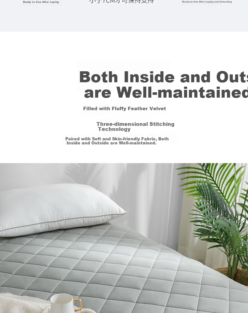 Hengyuanxiang Home Textile Mattress, Thickened Pad 1.8m*2m Tatami Mat for All Seasons, Double-Size Soft Floor Mat for Home And Dormitory Use 3