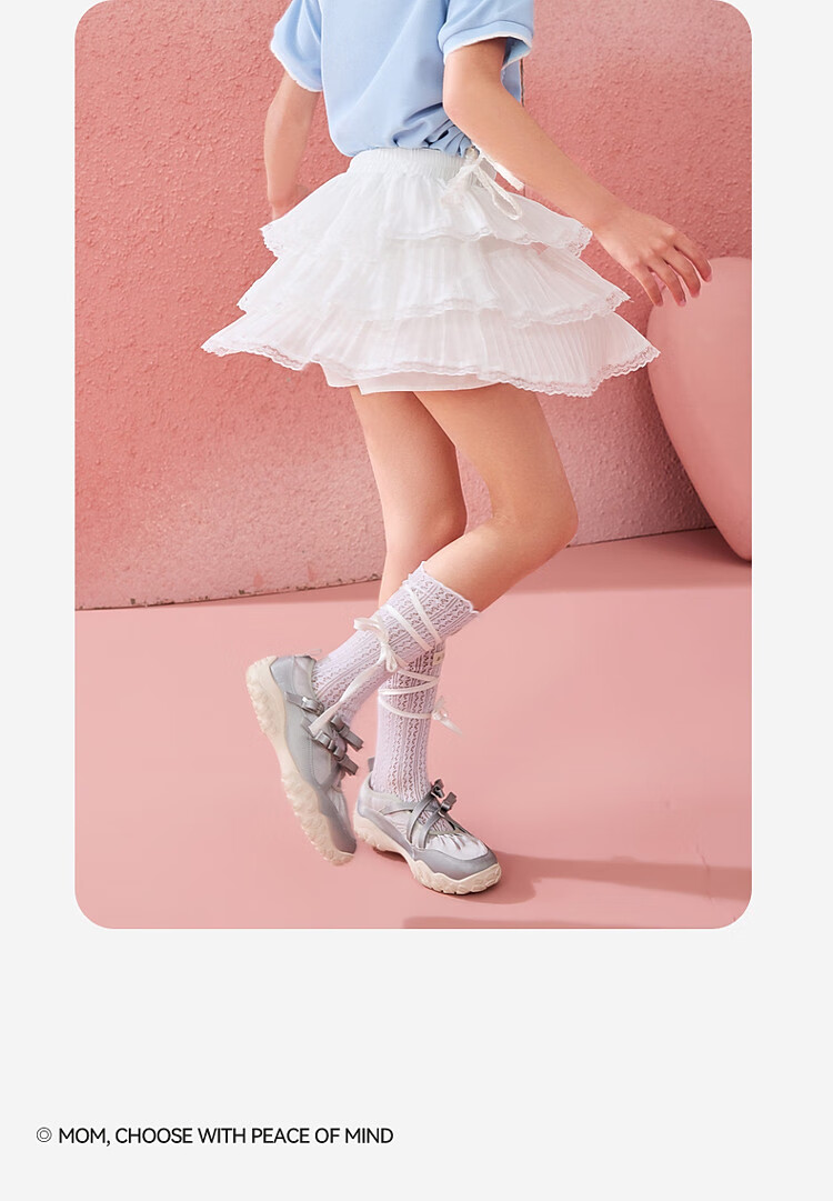 ASK JUNIOR Children's Ballet-Style Short Skirt, Summer Cake Skirt, Girls' Tulle Skirt, Princess Skirt, Half Skirt 5