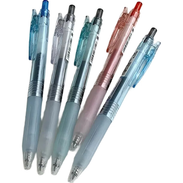 ZEBRA Bio Exam Pen, гелевая ручка, 0.5 мм, сине-зеленая, черный стержень