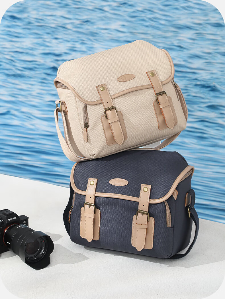 LOHAS Travel Waterproof Large Capacity Camera Bag Crossbody Photography Storage Backpack for Mirrorless and DSLR Professional Portable Casual Shoulder Bag 3
