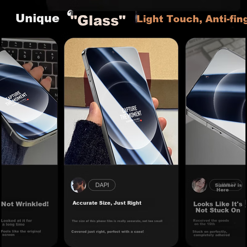 Защитная пленка Smorss для Xiaomi 14 Pro/Ultra, полноадгезивная, противоударная, HD, защита от отпечатков пальцев, гладкая микрокристаллическая защитная пленка, 2 шт.